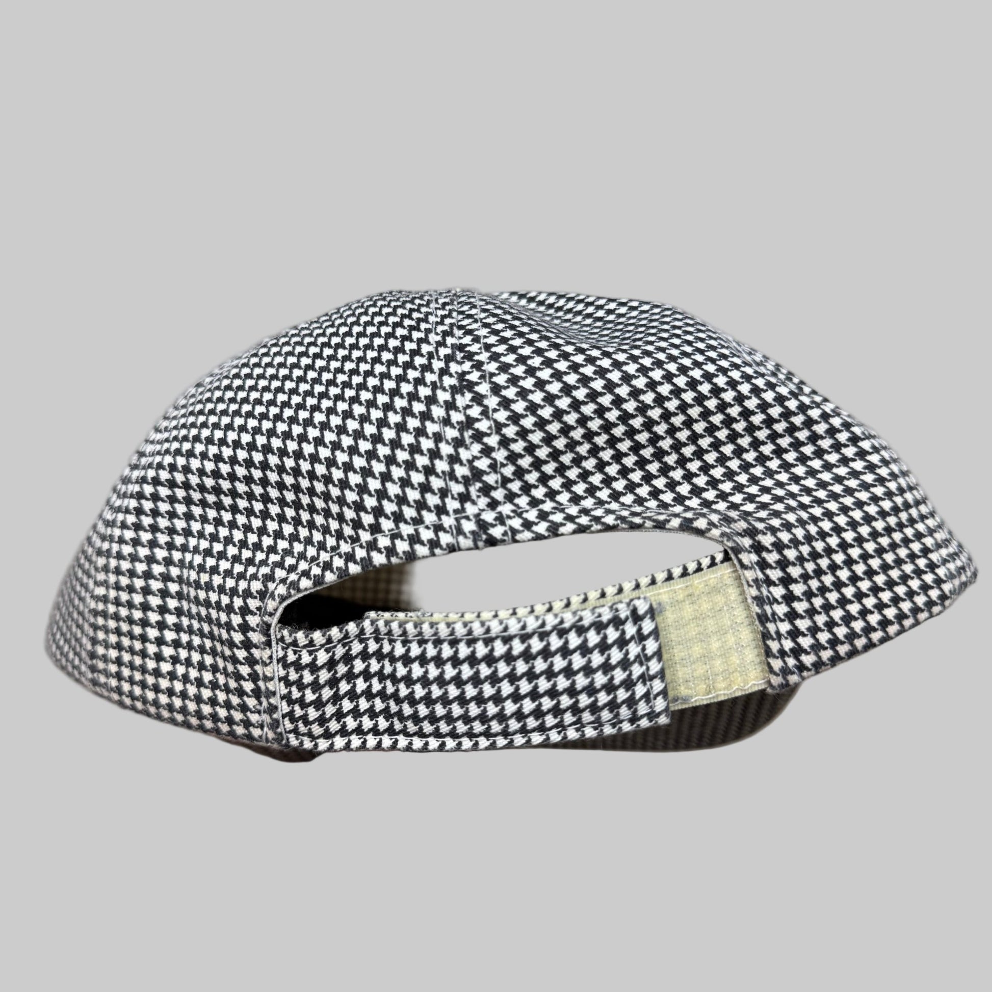 Vintage - Houndstooth - Distressed Chefs Hat - The Circle Collective